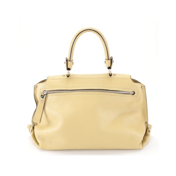 Ferragamo Smile Grainy Leather Top-Handle Bag | Neiman Marcus Salvatore Ferragamo Top-Handle Satchel in Grainy Calfskin with Shoulder Strap